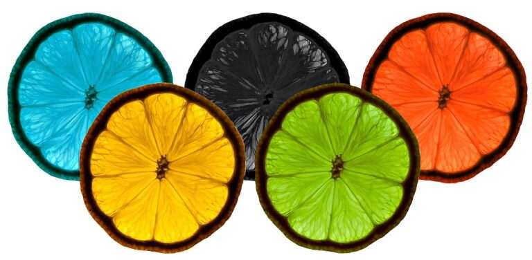 Multi Coloured Oranges for Houghton & Mackay Magazine