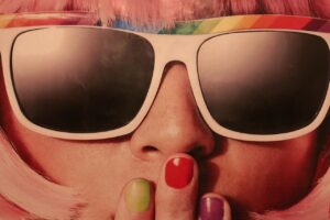 Sunglasses woman retro