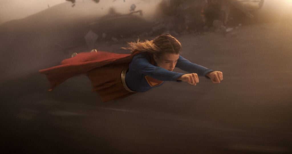 Copyright: © 2026 Warner Bros. Ent. All Rights Reserved Photo Credit: Courtesy of DC Studios and Warner Bros. Pictures Caption: Milly Alcock as SUPERGIRL in DC Studios’ and Warner Bros. Pictures’ “SUPERGIRL”, a Warner Bros. Pictures release.